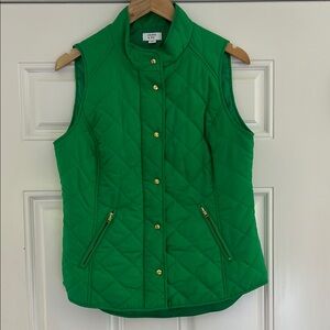 Crown & Ivy Women’s Green Vest Size: M